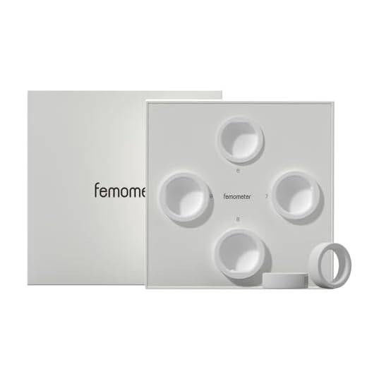 femometer Smart Ring Sizing Kit - Size First Before You Buy - Sizes 6 to 9 - Choose from 4 Sizes