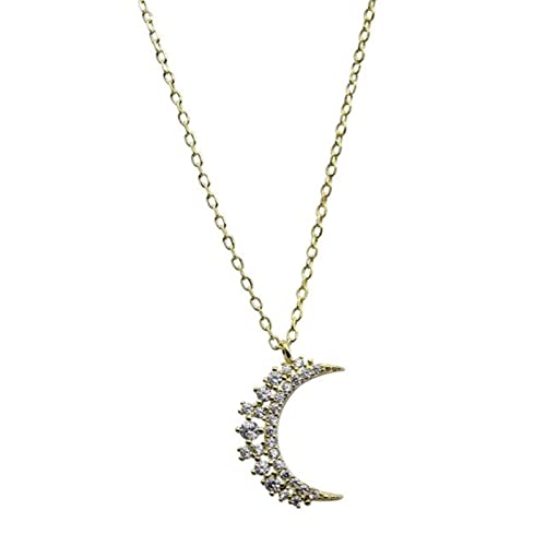 Bijoux de mariage collier ras du cou étoile en argent sterling 925 brillant