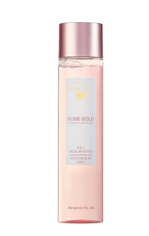 Jjafra Royal Jelly Rose Gold 5 in 1 Micellar Water, 6.7 Fl. Oz.