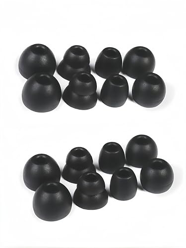 8 Pairs Replacement Silicone Earbuds Tips for...