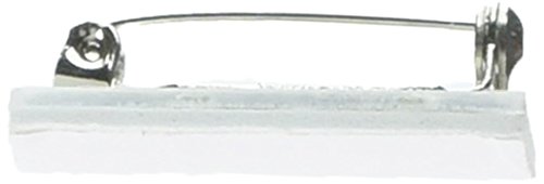 Jewelry Designer 1880-30 Bar Pin Adhesive Back Nickel 1In 24Pc