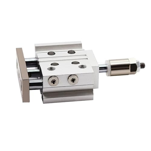 Cylindre pneumatique MGPM12 pour stopper les torsions mécaniques avec son guide compact