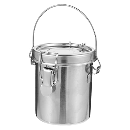 ERINGOGO 1pc Stainless Steel Painting Brush Washing Bucket Durable Dual Paint Brush Washer for Easy Cleaning of Watercolor and Oil Paints Compact Design for Convenient Storage