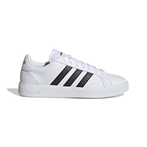 adidas Damen Grand TD Lifestyle Court Casual Shoes Schuhe, Cloud White/Core Black/Cloud White, 40 2/3 EU