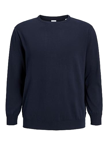 Tipo di prodotto: maglione Jack & Jones Male Plus Size Maglione Basic, Blazer Blu Marine, XXXL