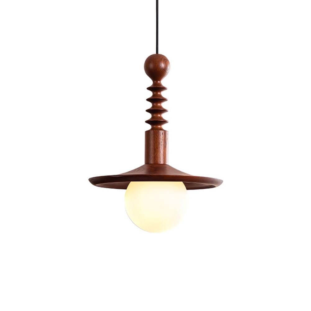 Suspension nordique en verre opale rétro et moderne pour îlot cuisine