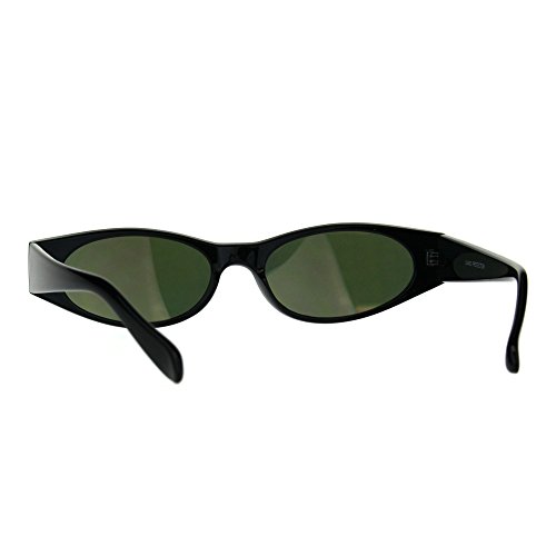 PASTL Womens Super Slim Sunglasses Oval Frame Modern Style Shades Mirror Lens3