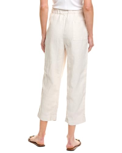 Velvet by Graham & Spencer Womens Jessie Linen Pant, XL, Beige2