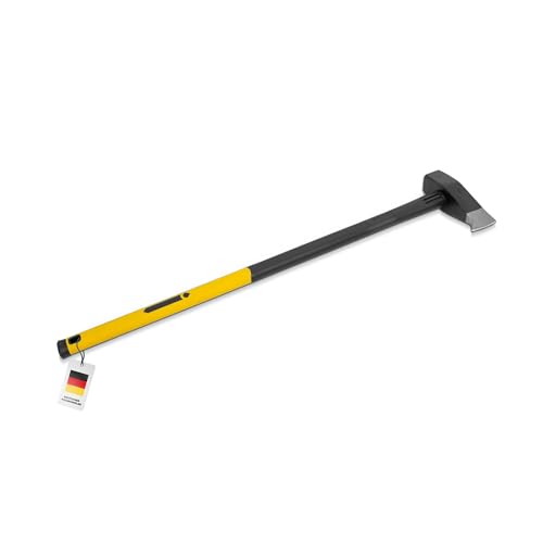 blizz-z Spalthammer profi mit Fiberglasstiel in Profiqualität 3,9 kg | Spaltaxt für Hölzer, Einschlagen von Spaltkeilen, Stammstücken, gerippter Griffzone | Made in EU