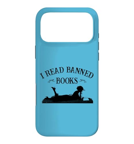 Womens Girl Retro Vintage Read Banned Books Literature Lover �X�}�z�P�[�X iPhone 17 Pro Max �p