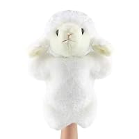 Larcele Cute Plush Hand Puppet Soft Stuffed Animal Toy (SO-26 Sheep-White)