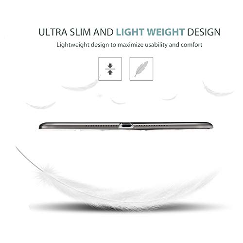 Image of ProCase Smart Case for iPad 9.7 Inch iPad 6th /5th Generation 2018 2017(Model: A1893 A1954 A1822 A1823), Ultra Slim Lightweight Stand Cover with Translucent Frosted Back-Whitemarble