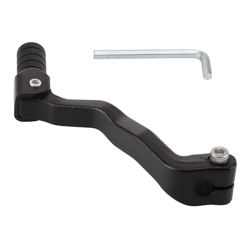 GOOFIT Negro Aleación De Aluminio Palancas De Cambio Cambiador De Pies Plegable Sustitución para Zongshen CG CB NC Engine 125 150 200 250 450 ATV Quad Dirt