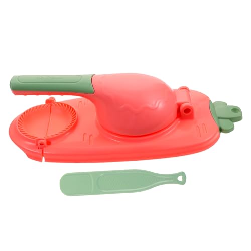 TOPPERFUN 1Set Manual Dough Presser Dumpling Maker Press Tool with Ergonomic Handle Non Stick Surface for Easy Cleaning for Homemade Dumpling Wrappers and Pastries