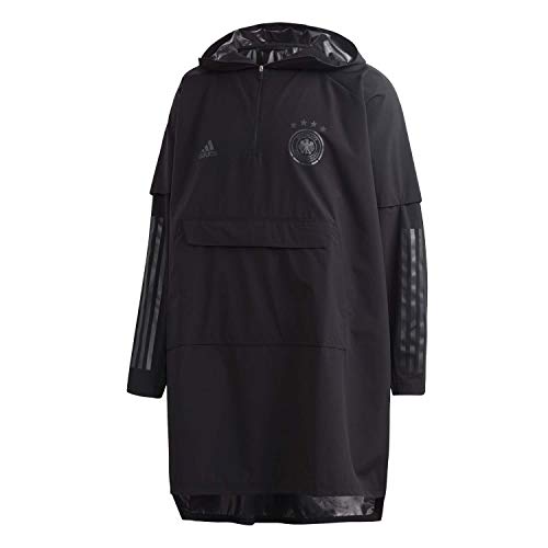 adidas Herren Mantel DFB Poncho, Negro, L, FL7915