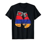 Boxhandschuh mit der Flagge von Armenien T-Shirt
