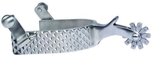 Showman Youth Stainless Steel Bumper Spurs