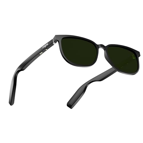 Image of Nope Vibe Smart Audio Glasses | Open-Ear Bluetooth Sunglasses with Immersive Sound, 10H Playtime, Button Controls, Voice Assistant, Rapid Charge, UV Protection