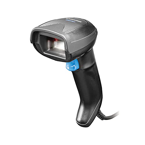 Datalogic Gryphon GD4590 Handheld Barcode Scanner - Cable Connectivity - 1D, 2D - Imager - Black -