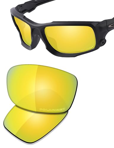 Image of SAUCER Premium Replacement Lenses & Nosepads for Oakley Si Ballistic Shocktube OO9329 Sunglasses