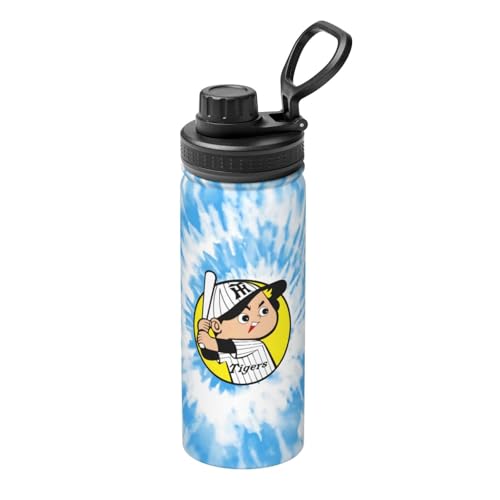 阪神 リーグ 優勝記念 タイガース 水筒 スポーツボトル 真空断熱 保温 保冷 二重断熱構造 ステンレス スポーツドリンク対応 直飲み 漏れない 大人 子供 男女兼用 530ml