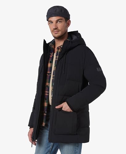 Andrew Marc Men's Mid-Length Puffer Jacket2