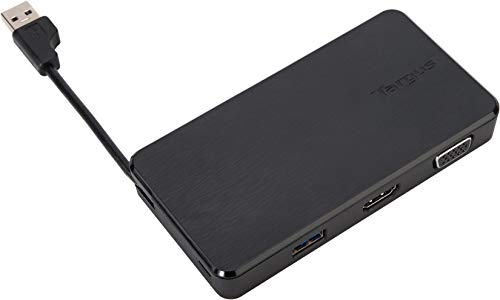Base universal de viaje Targus DOCK110USZ USB 3.0 HDMI VGA 3
