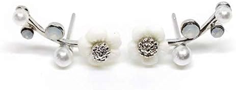 Amazon ピアス イヤリング 花 ２個セット シルバー 最新 かわいい おしゃれ 両耳 人気 ピアス 通販