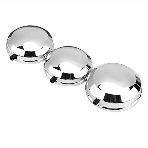 ZDETGU Cubras de Vástago de la Horquilla Delantera de 3pcs Blancos para Motocicletas (White)