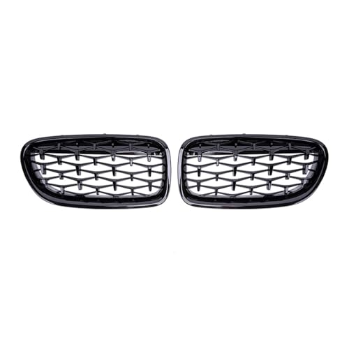 Rejillas para coche BMW F10 F11 520 parachoques delantero rejilla plateada tuning