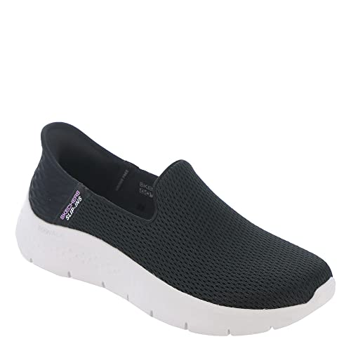 Skechers GO Walk Flex Relish, Zapatillas Mujer, Negro, 41 EU