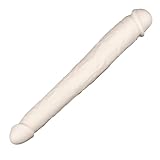 Roluck 30cm Realistischer Doppeldildo Sexspielzeug Flexibler Penis Sextoy für Lesbische,Anal G Punkt Stimulator Dildo, Flüssigem Silikon Sex Spielzeug für Frauen Männer Paare (M)