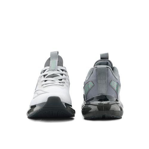 Image of ASIAN Quantum-27 Men's Sports Running Shoes with See-Through Air Sole, Memory Foam Comfort, Breathable Knit Upper & Stylish Athletic Performance Design