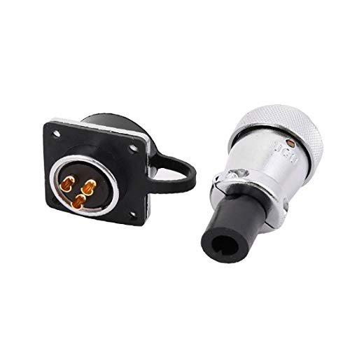 Conector de aviación XA20 AC500V 25A 3 terminales miniatura 3