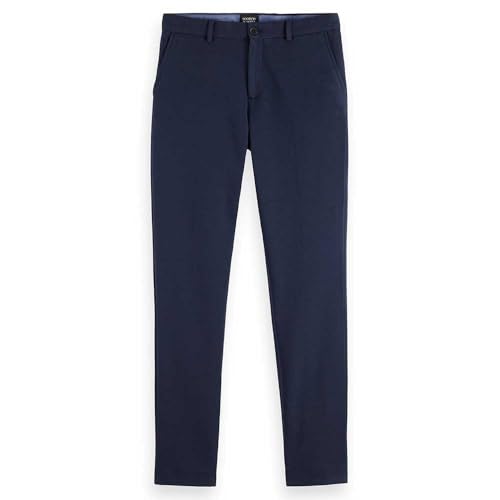 Scotch & Soda Mott Chino, Pantaloni, Uomo, Night, 30W / 32L