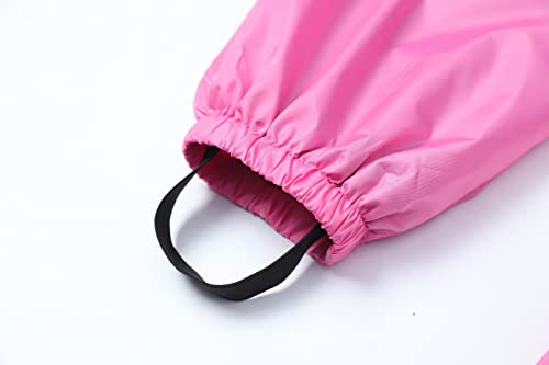 Kids Waterproof Rain Pants Toddler Mud Breathable Bottoms Pants Fishing Pants Loose Trousers for Boy Girl Rainwear4