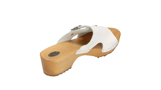 RE DONE Klompen met houten plateauzool Zwart RE DONE Klompen met houten plateauzool Zwart