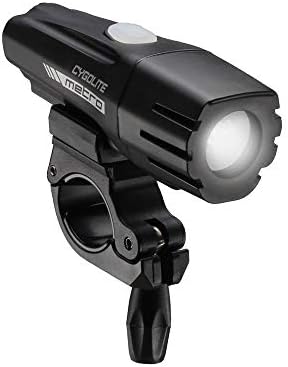 Cygolite Metro 850 Lumen USB Rechargeable Bicycle Headlight, Black