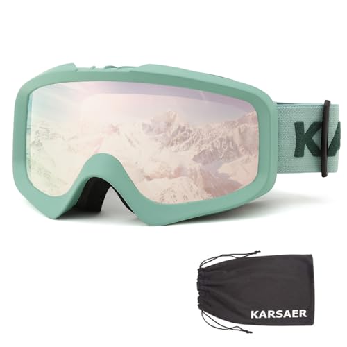 Karsaer Anti-Fog Snow Goggles OTG