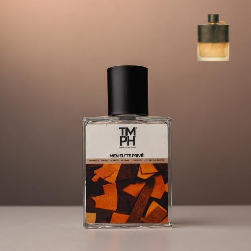 Image of TMPerfumehouse Men Elite Prive EDP for Men | Warm, Boozy & Long Lasting Perfume Spray | Aromatic, Leather & Warmspicy Fragrance | Luxury Gift for Him | TMPH | 50ml