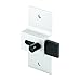 Sentry Supply 650-8543 Surface Mounted Slide Latch, Clear Anodized (Single Pack)