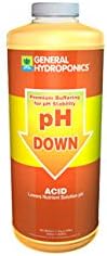 General Cultivos Hidropónicos PH Down de ajustar Solution1Quart