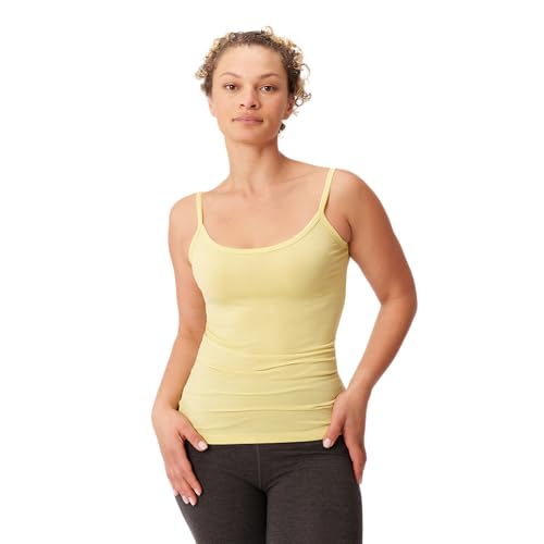 Women's Merino Cami Tank by Woolly | RWS Certified | Soft, Stink Free, Seattle Designed - Lime Green - XXL