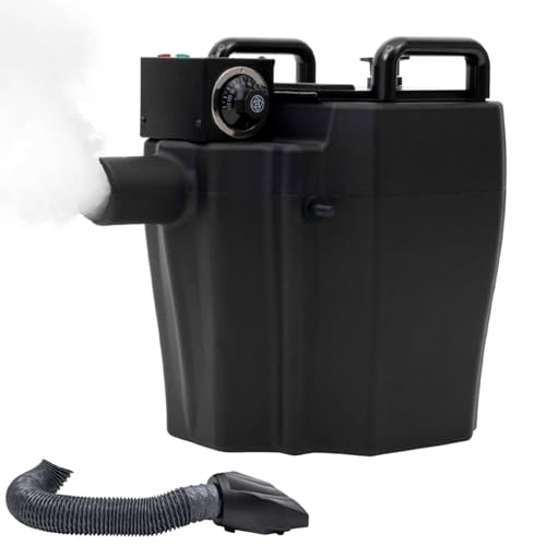 Máquina de niebla de hielo seco para escenario y eventos, generador de niebla baja de 3500 W con temperatura ajustable, tanque de gran capacidad, máquina de humo para bodas, fiestas, presentaciones y decoraciones de Halloween miniatura 1