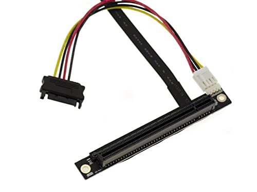 Adaptateur riser PCIe Gen 3.0 x16 vers M2 E A Key solution manque de port PCIe - 2