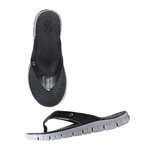 SOLETHREADS CULT | TruBounce | Shock Absorbent | lightweight | Skid Resistent | Super comfortable | Bounce back | Rugged Sole | Flip Flops for Men