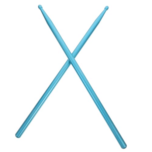 Baquetas Profesionales de Metal SUPVOX 5A Azul Par miniatura 1