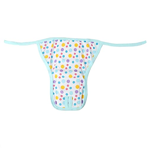 Image of Baby Cloth Diaper Cotton Hosiery Washable & Reusable Adjustable U-Shaped Cloth Diaper With Insert Cushioned Padded Langot Nappy Tying Langot For Babies- Pack of 10 (Medium)