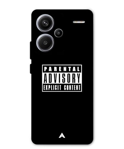 Image of Premium Explicit Case for Xiaomi Redmi Note 13 Pro Plus Soft-Touch Metal TPU Back Cover, Shockproof, Designer, Aesthetic Mobile Phone Case (Glossy Finish)