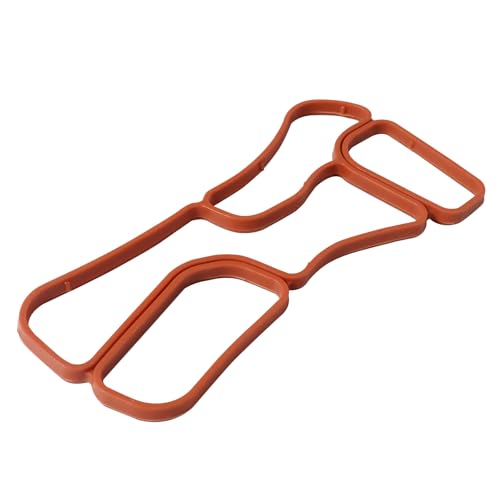 Image of SMMS Engine Oil Filter Housing Cooler Seal Gasket for Mercedes-Benz C280, C300, C350, CL550, CLK350, CLK550, CLS550, 2006-2012, 3.0L 3.5L V6 V8 Replaces OE: 2721840280